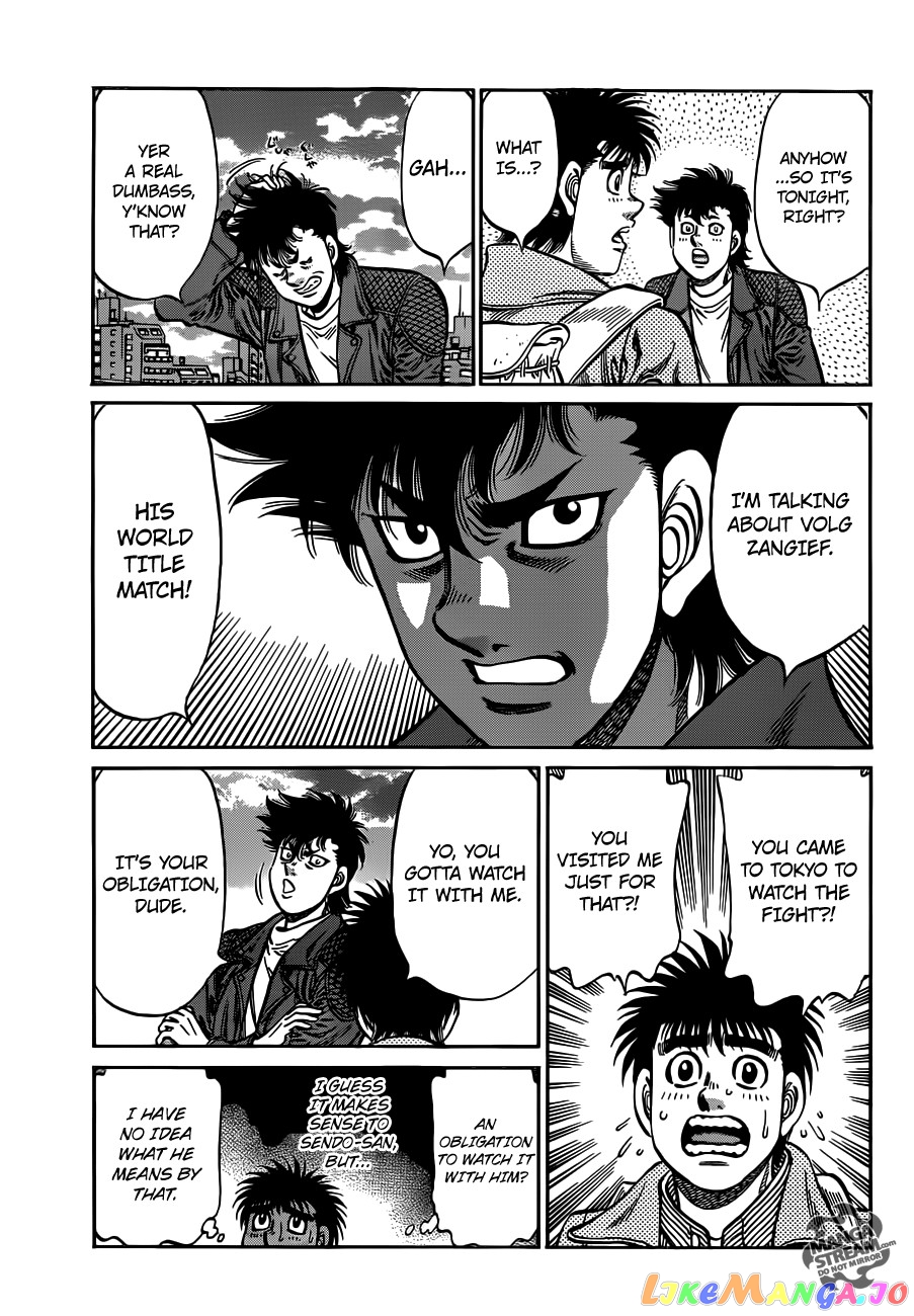 Hajime no Ippo Chapter 982 - page 20