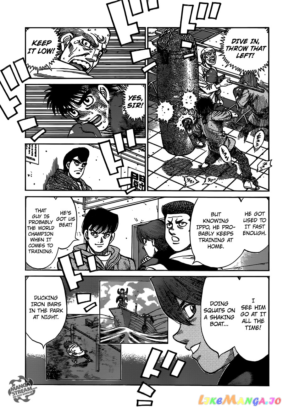 Hajime no Ippo Chapter 1016 - page 14