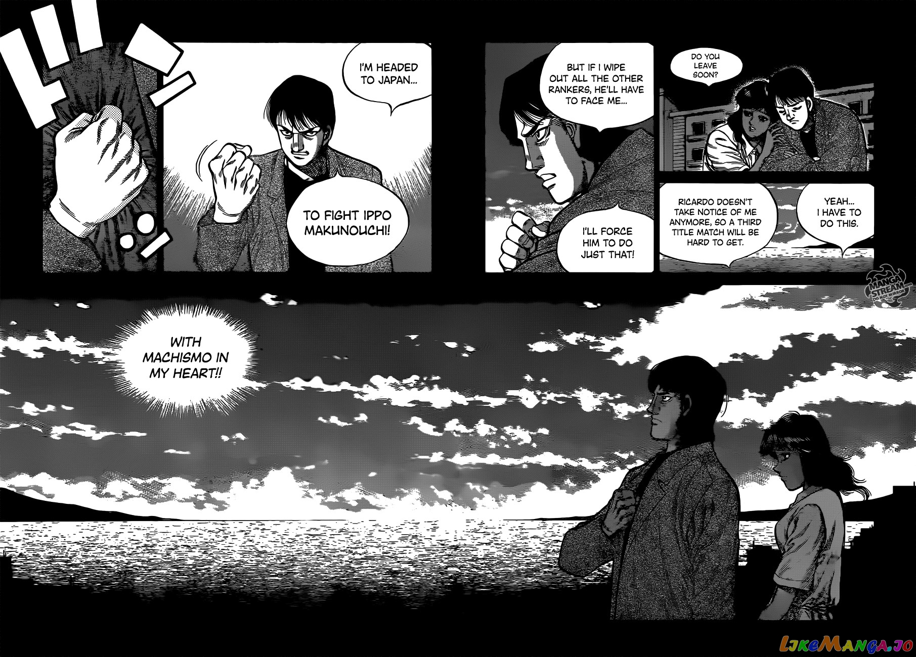 Hajime no Ippo Chapter 1016 - page 7
