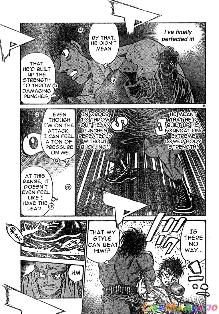 Hajime no Ippo Chapter 733 - page 15