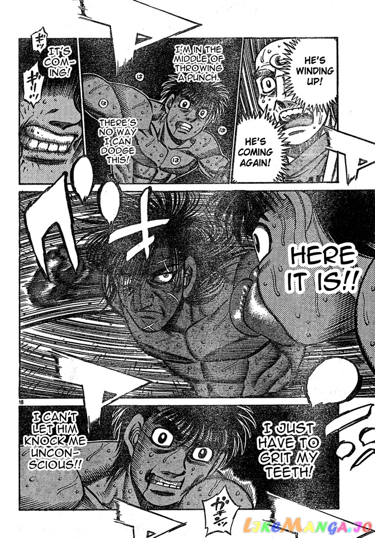 Hajime no Ippo Chapter 733 - page 16