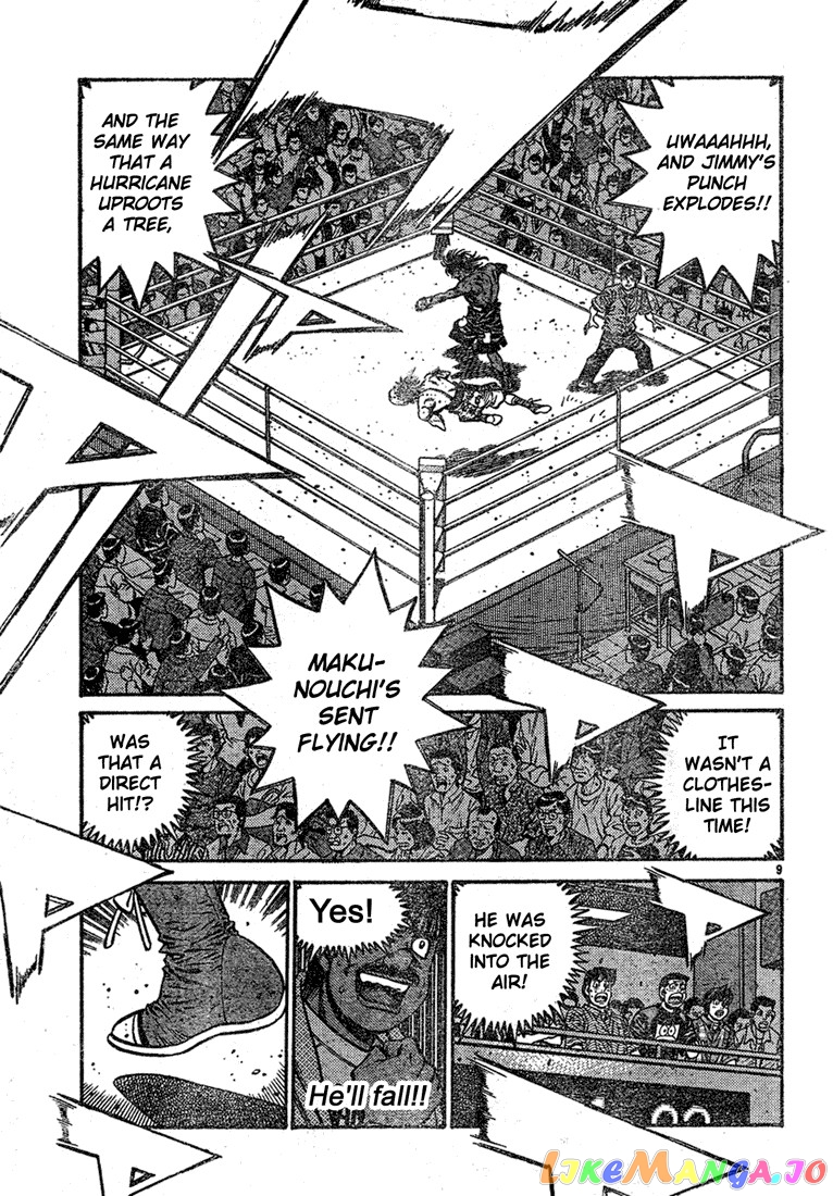 Hajime no Ippo Chapter 733 - page 9