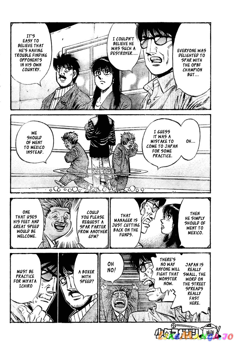 Hajime no Ippo Chapter 796 - page 4