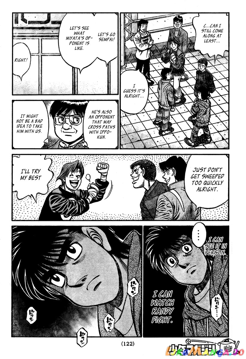 Hajime no Ippo Chapter 796 - page 8