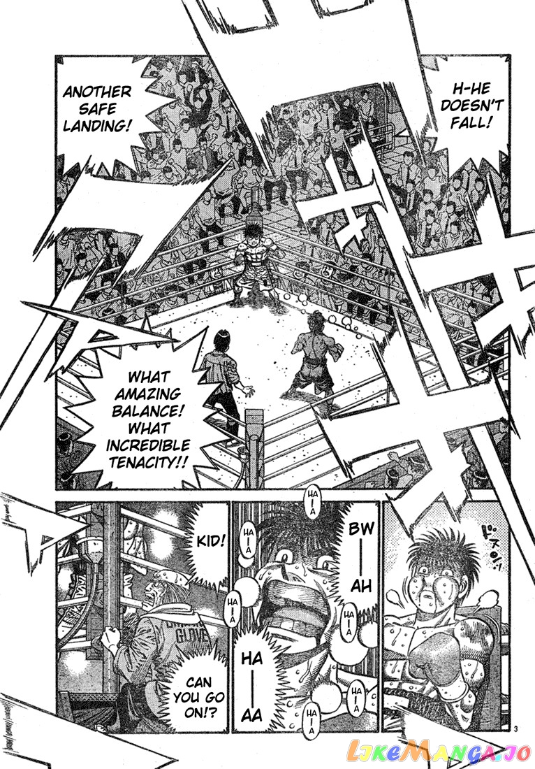 Hajime no Ippo Chapter 734 - page 3