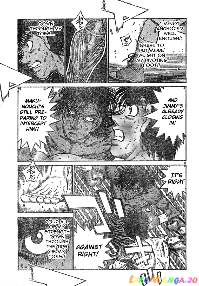 Hajime no Ippo Chapter 735 - page 14