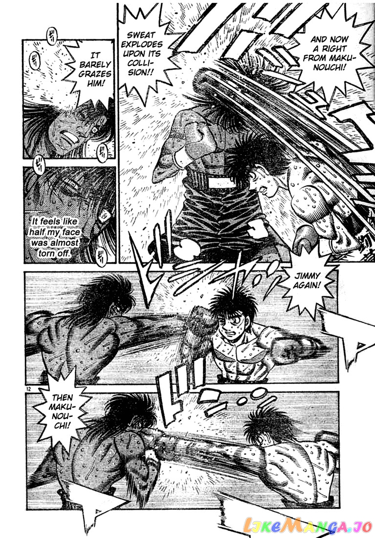 Hajime no Ippo Chapter 736 - page 12