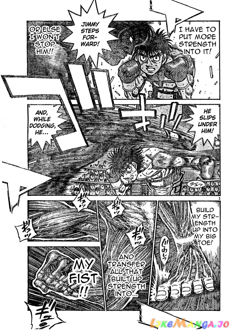 Hajime no Ippo Chapter 736 - page 3