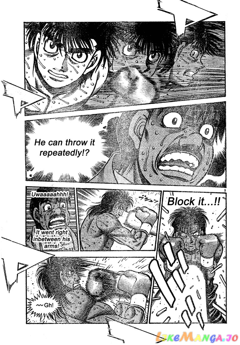 Hajime no Ippo Chapter 736 - page 9