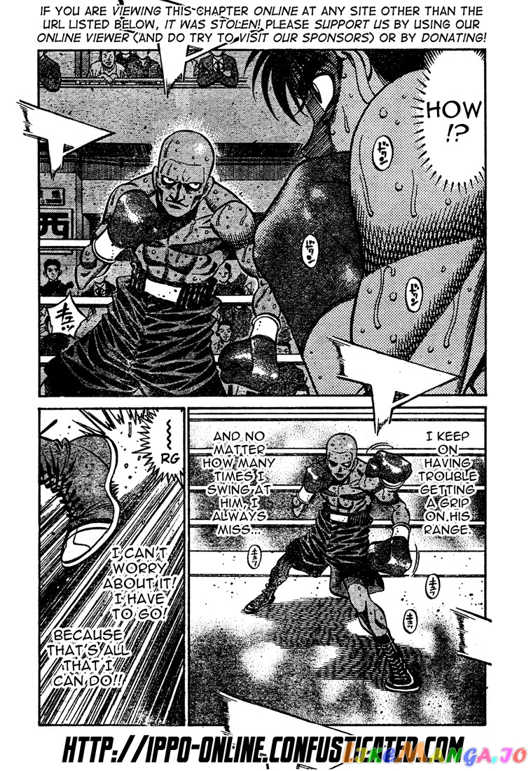 Hajime no Ippo Chapter 773 - page 3