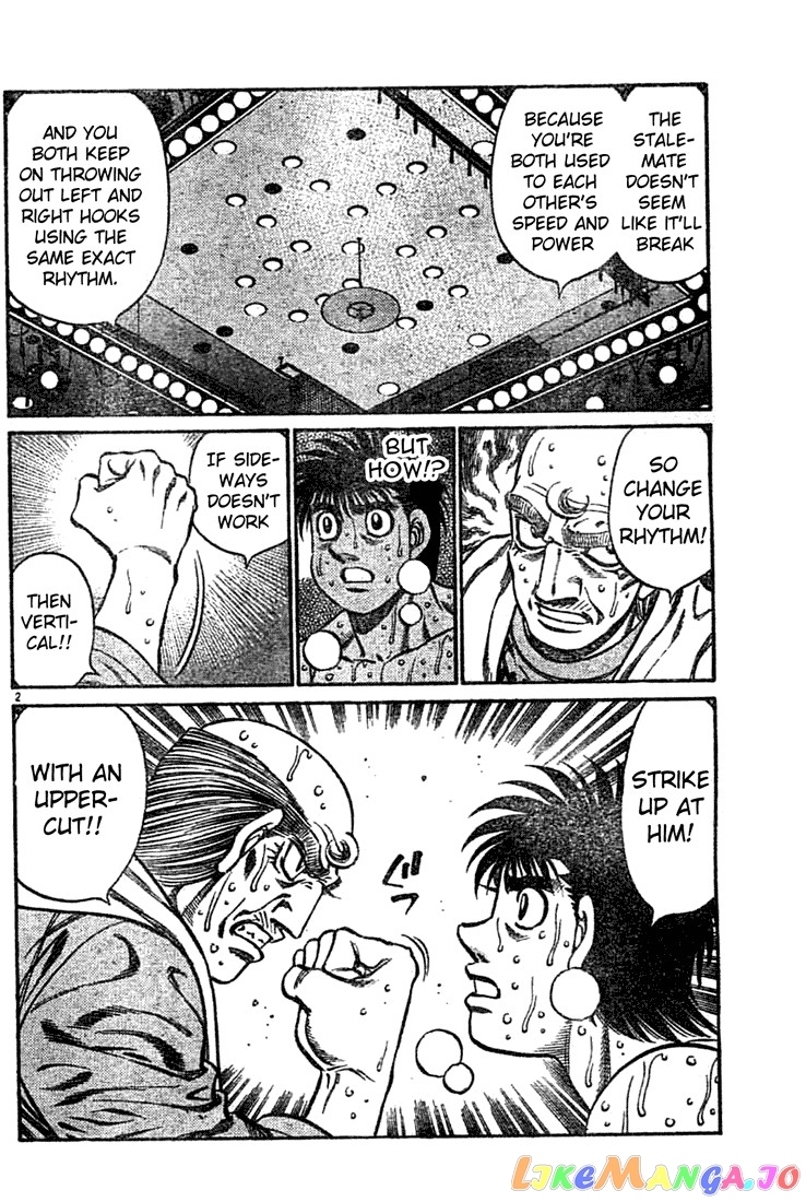 Hajime no Ippo Chapter 737 - page 2