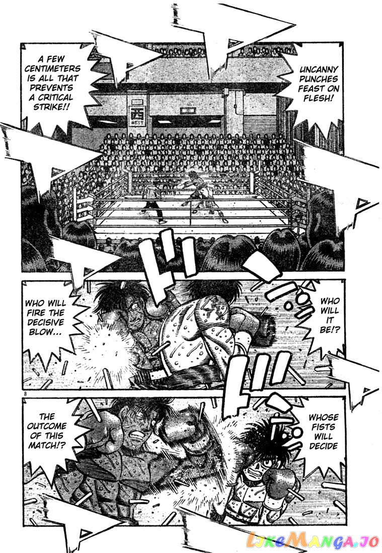 Hajime no Ippo Chapter 737 - page 8