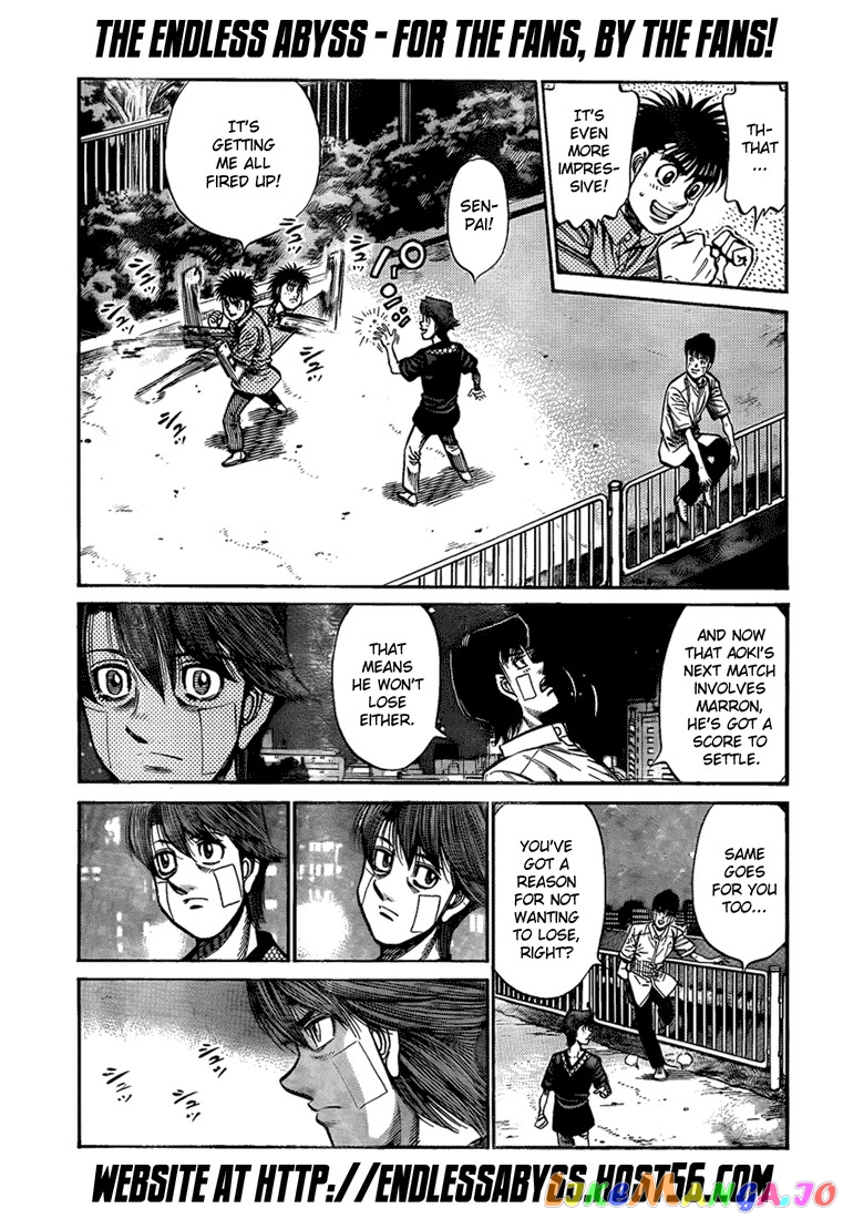 Hajime no Ippo Chapter 915 - page 7