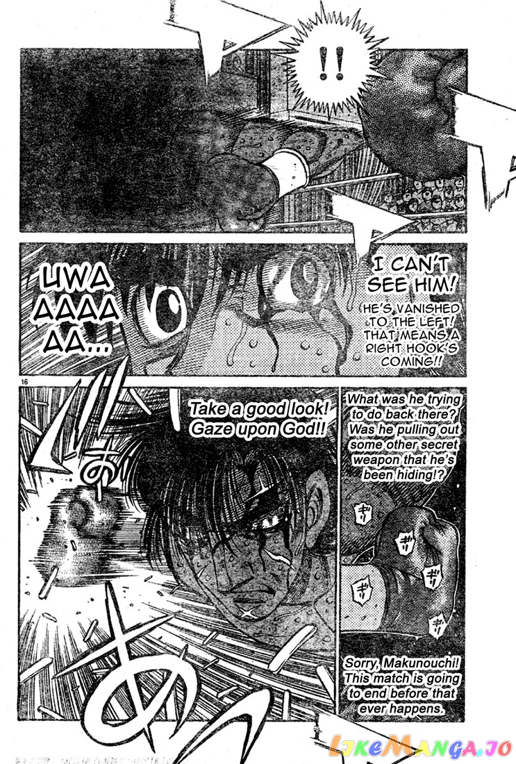 Hajime no Ippo Chapter 738 - page 16