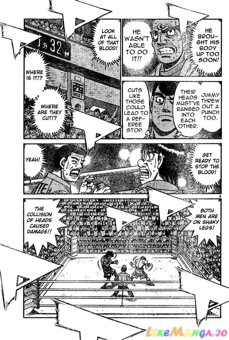 Hajime no Ippo Chapter 738 - page 9