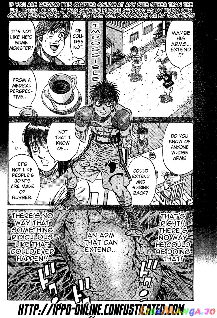 Hajime no Ippo Chapter 775 - page 2