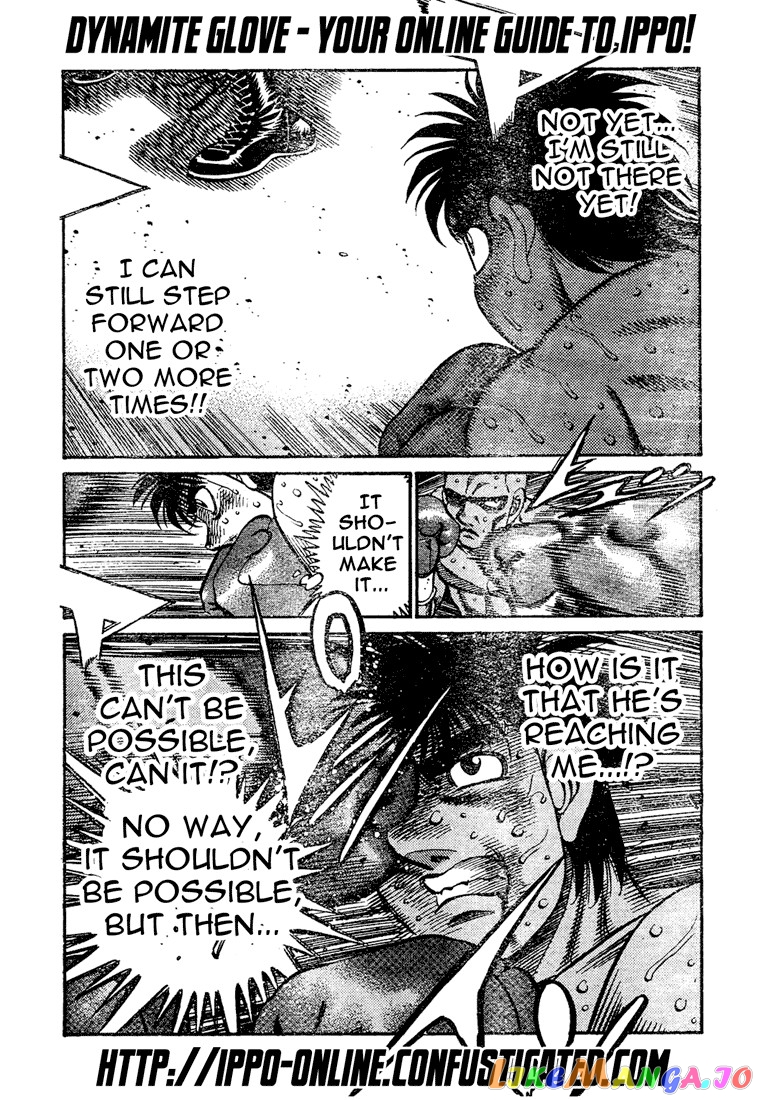 Hajime no Ippo Chapter 775 - page 6