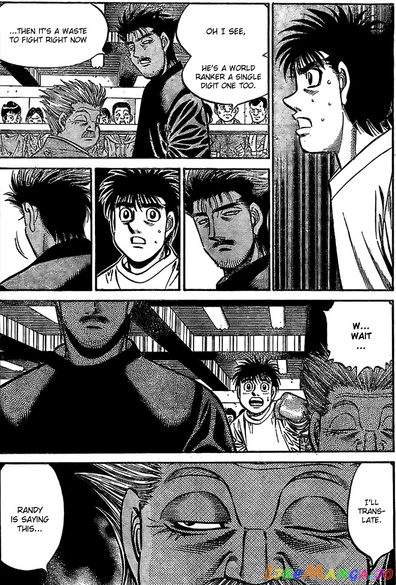 Hajime no Ippo Chapter 800 - page 9
