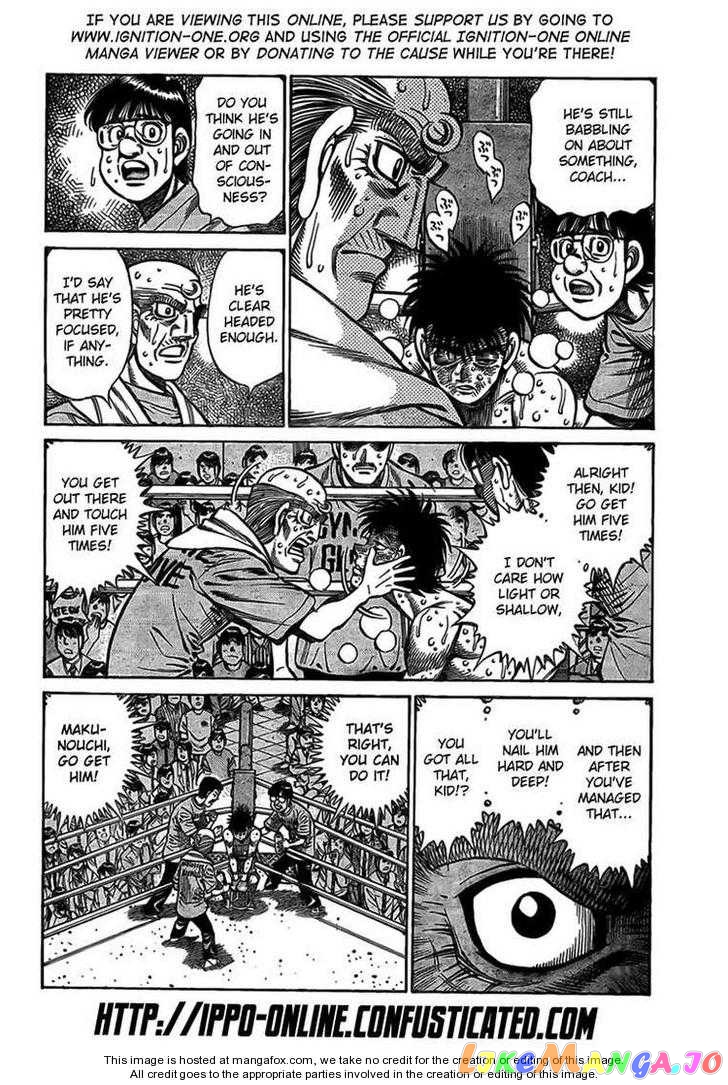 Hajime no Ippo Chapter 883 - page 3
