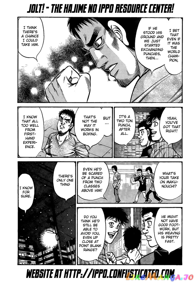Hajime no Ippo Chapter 916 - page 13