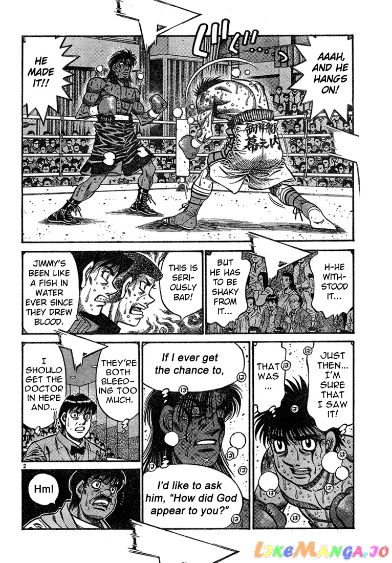 Hajime no Ippo Chapter 739 - page 2