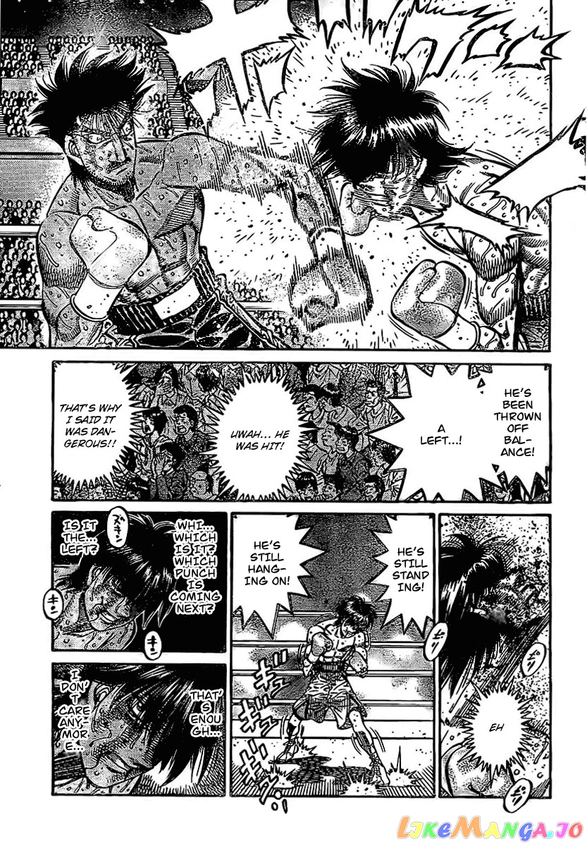 Hajime no Ippo Chapter 841 - page 9