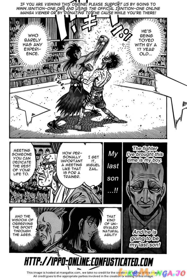 Hajime no Ippo Chapter 886 - page 2