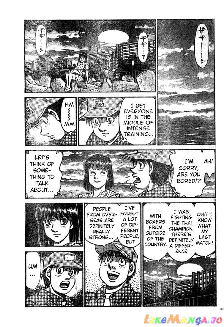 Hajime no Ippo Chapter 742 - page 11