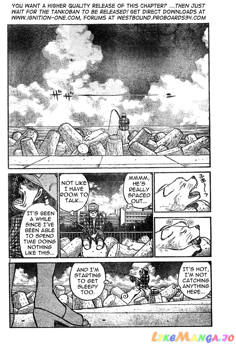 Hajime no Ippo Chapter 742 - page 2