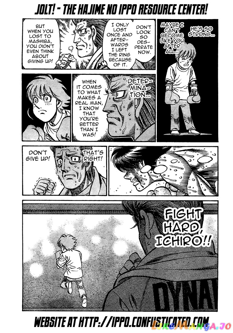 Hajime no Ippo Chapter 842 - page 11