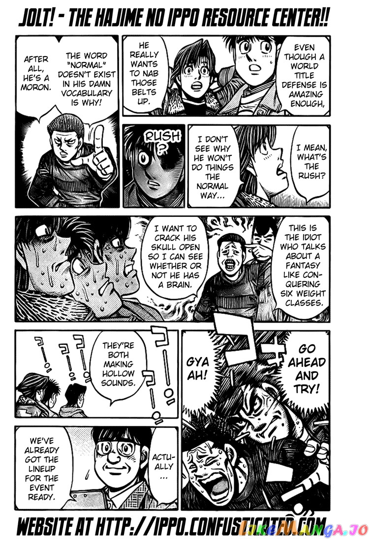 Hajime no Ippo Chapter 803 - page 14