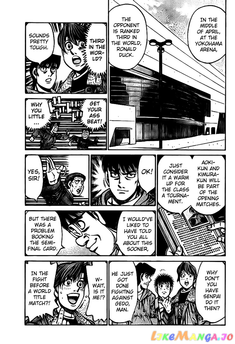 Hajime no Ippo Chapter 803 - page 15