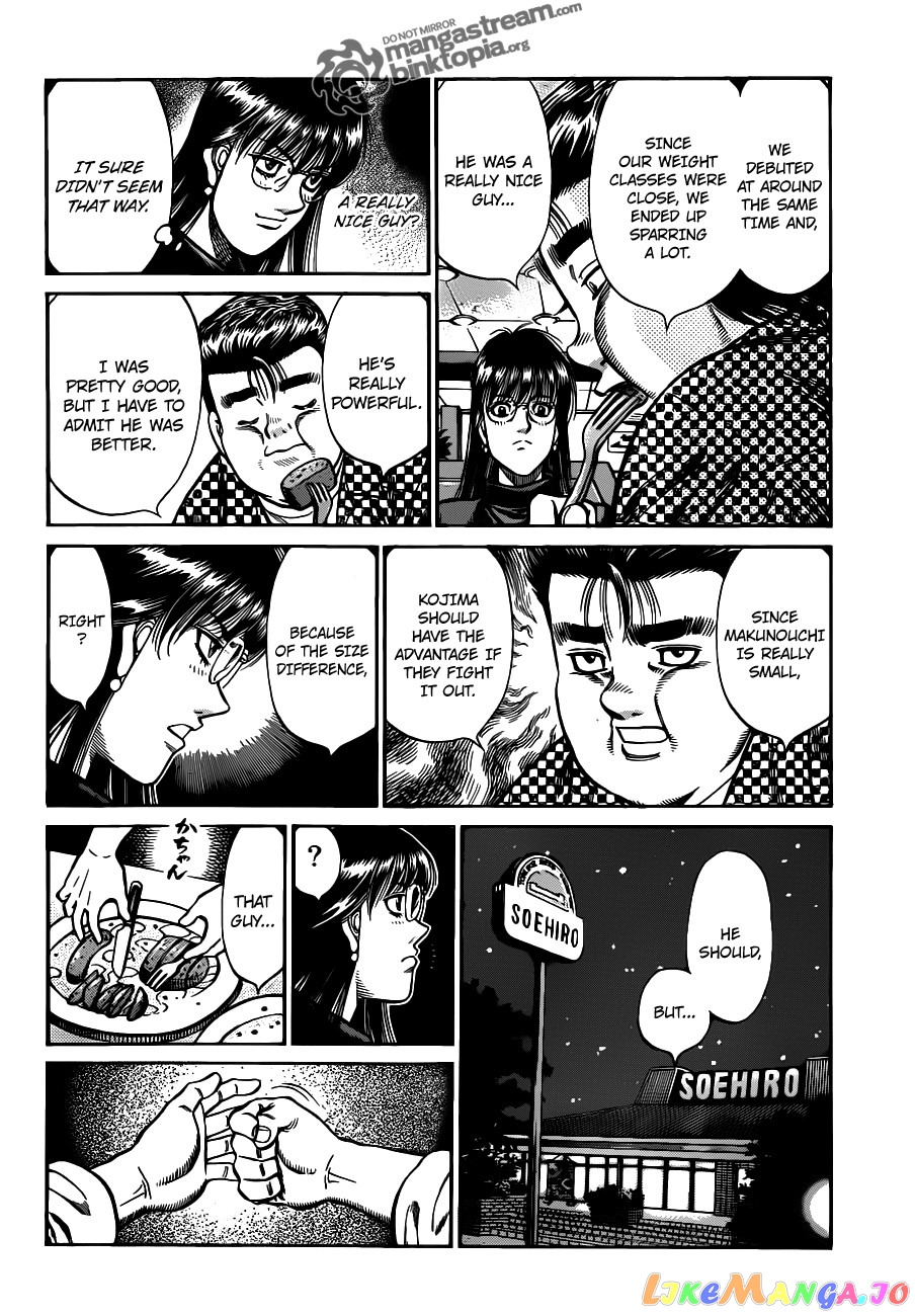 Hajime no Ippo Chapter 920 - page 15
