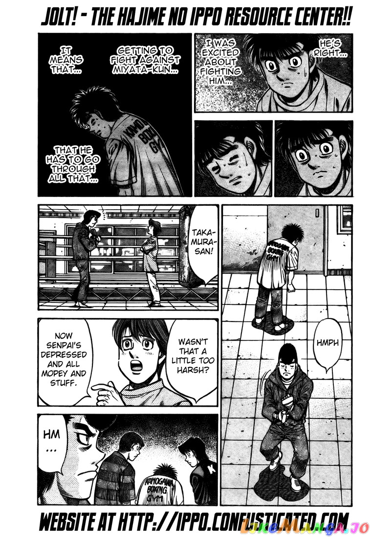 Hajime no Ippo Chapter 805 - page 12