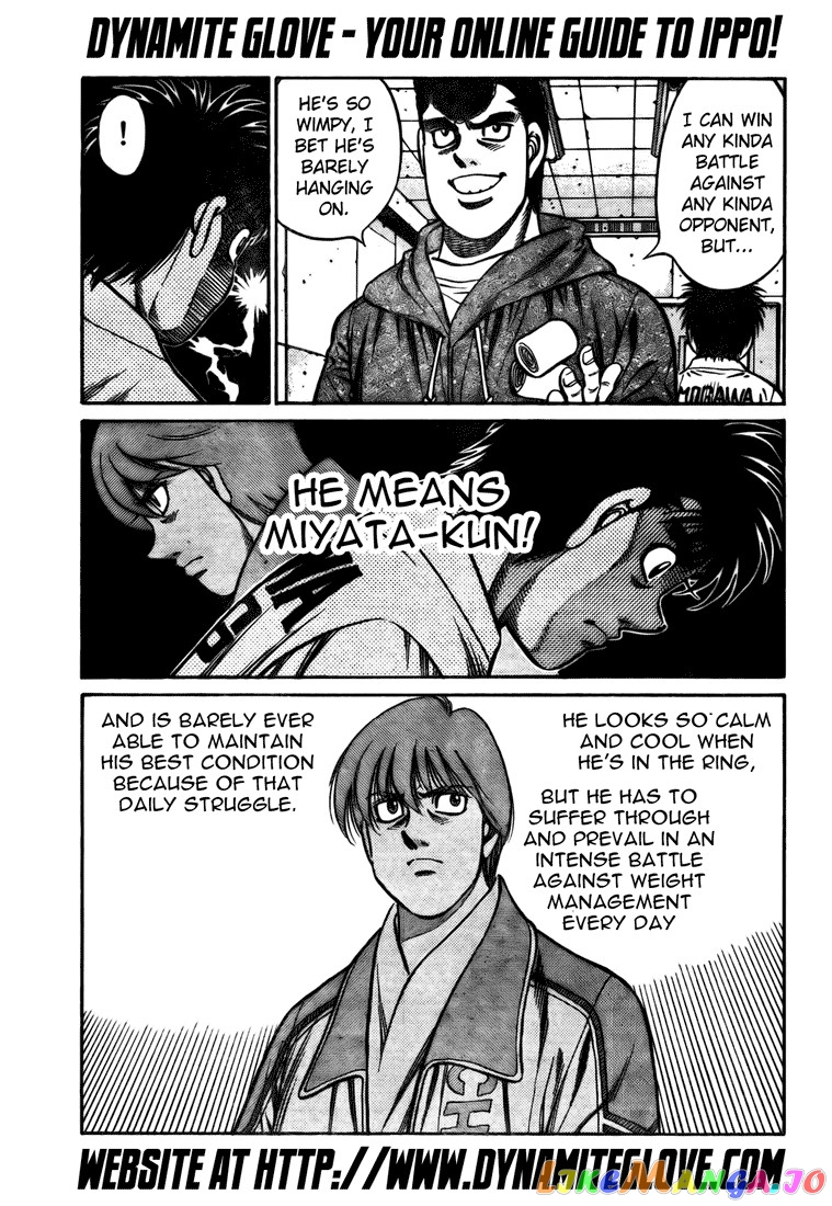 Hajime no Ippo Chapter 805 - page 8
