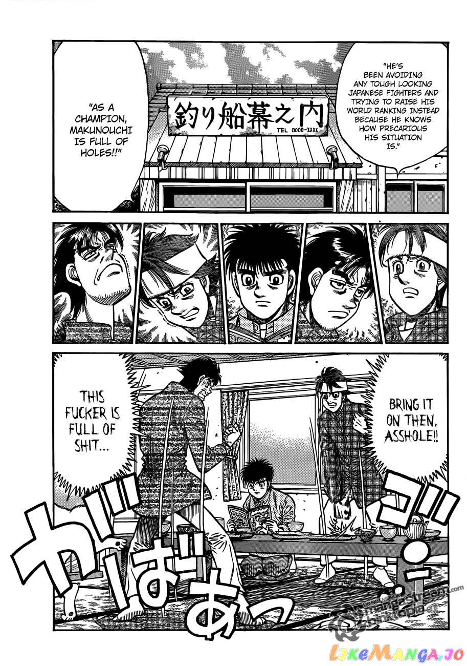 Hajime no Ippo Chapter 921 - page 12