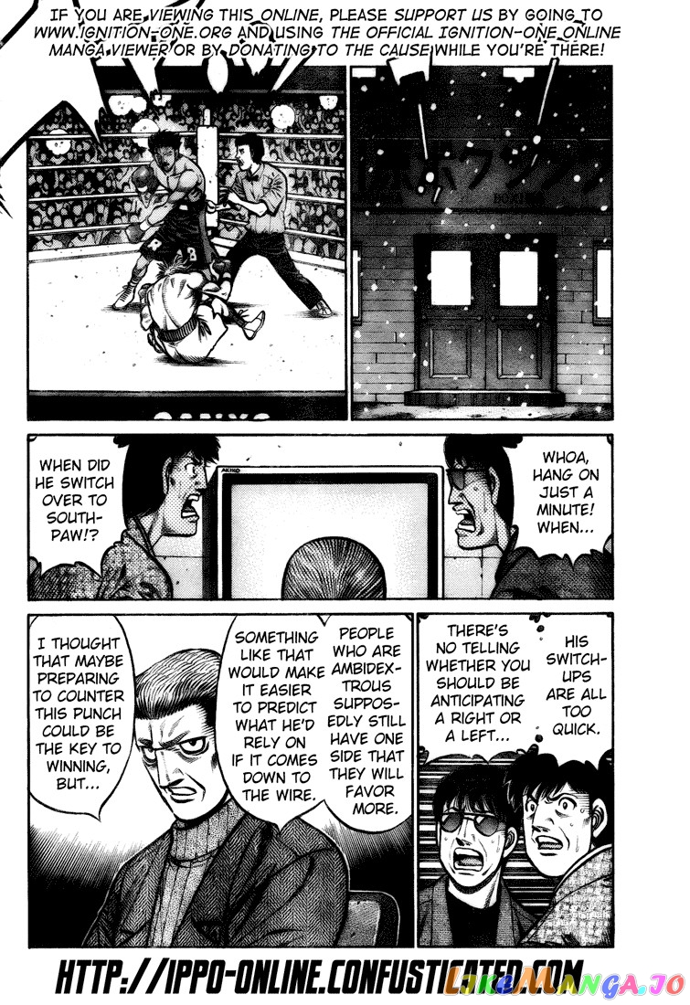 Hajime no Ippo Chapter 806 - page 8