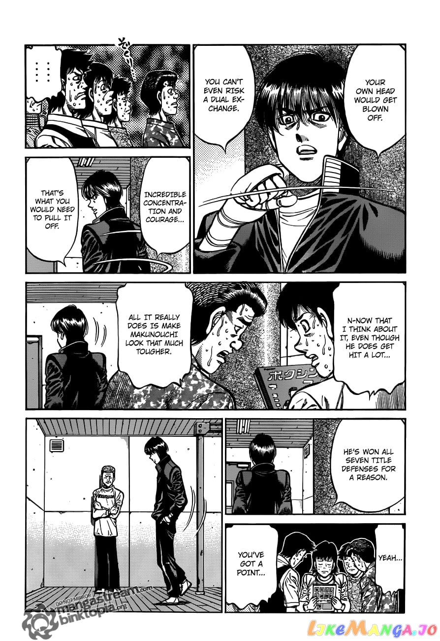 Hajime no Ippo Chapter 922 - page 11