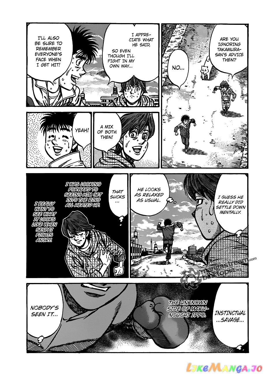 Hajime no Ippo Chapter 925 - page 9