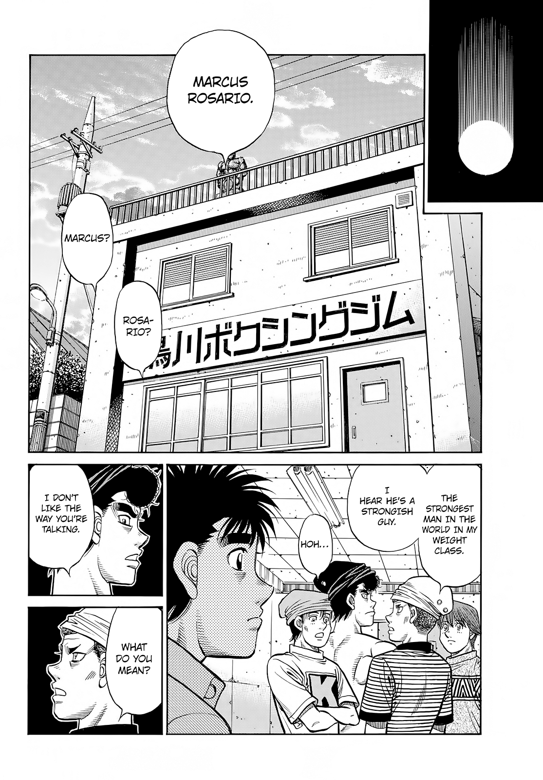 Hajime no Ippo Chapter 1418 - page 3