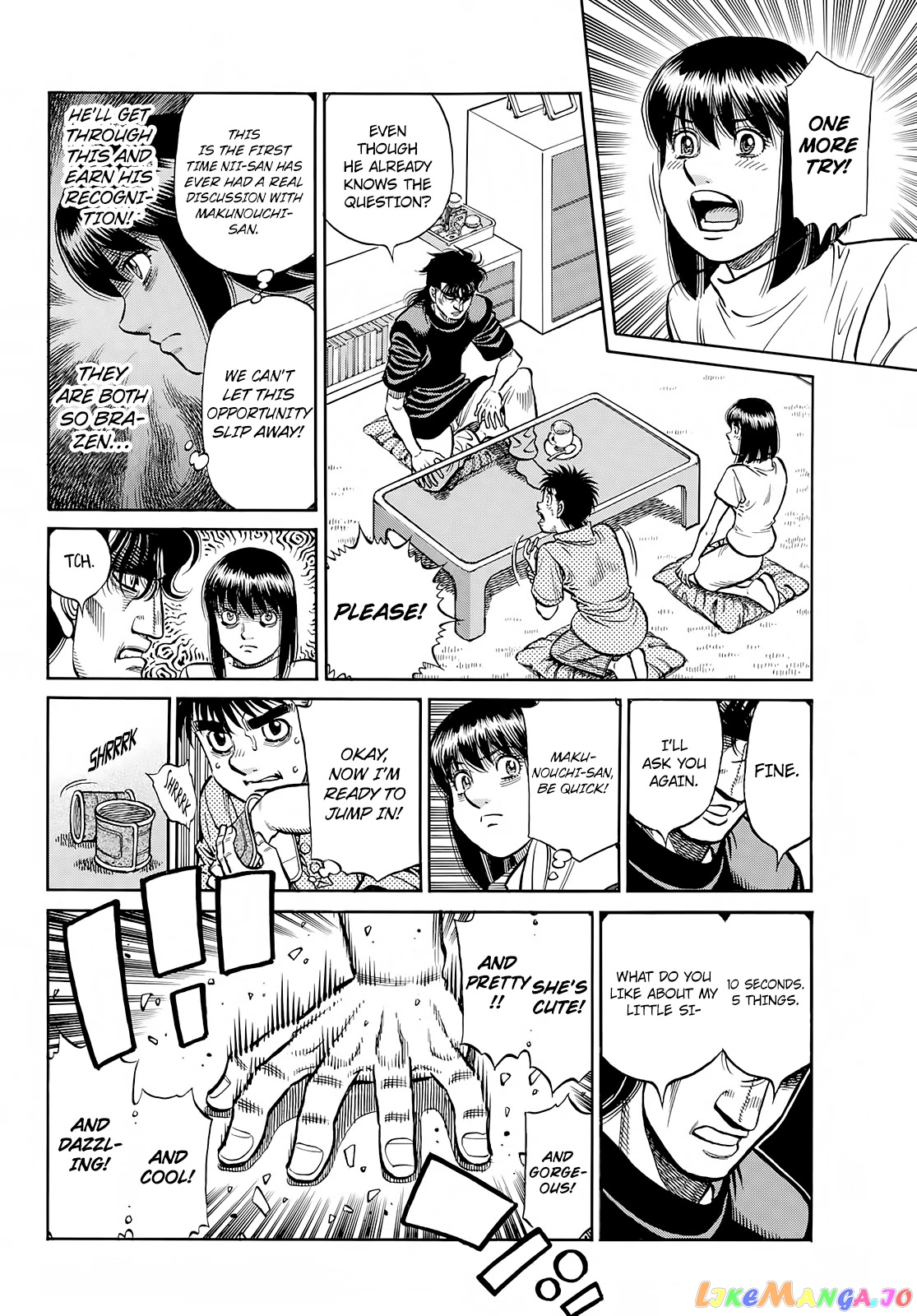 Hajime no Ippo Chapter 1421 - page 11