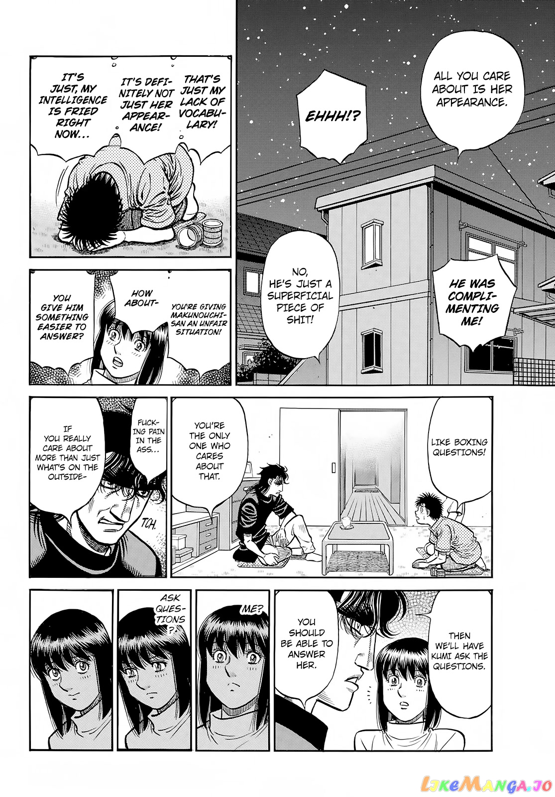 Hajime no Ippo Chapter 1421 - page 13
