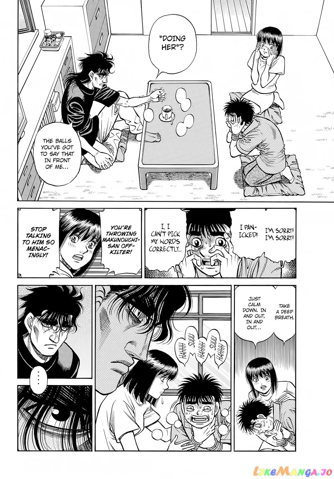 Hajime no Ippo Chapter 1421 - page 3