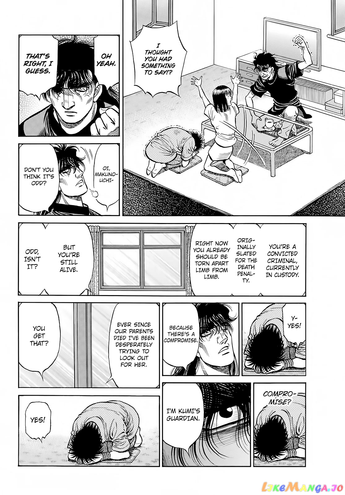 Hajime no Ippo Chapter 1421 - page 5
