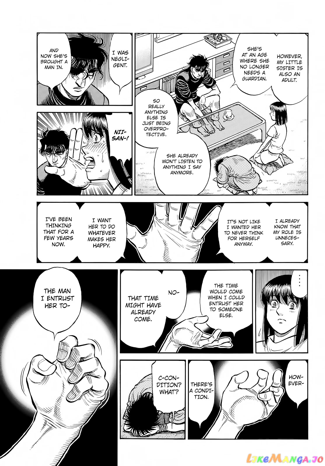 Hajime no Ippo Chapter 1421 - page 6