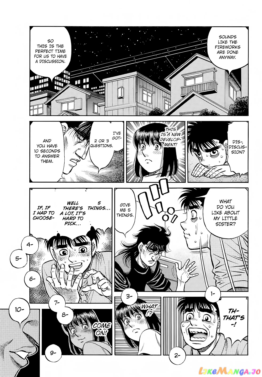 Hajime no Ippo Chapter 1421 - page 8