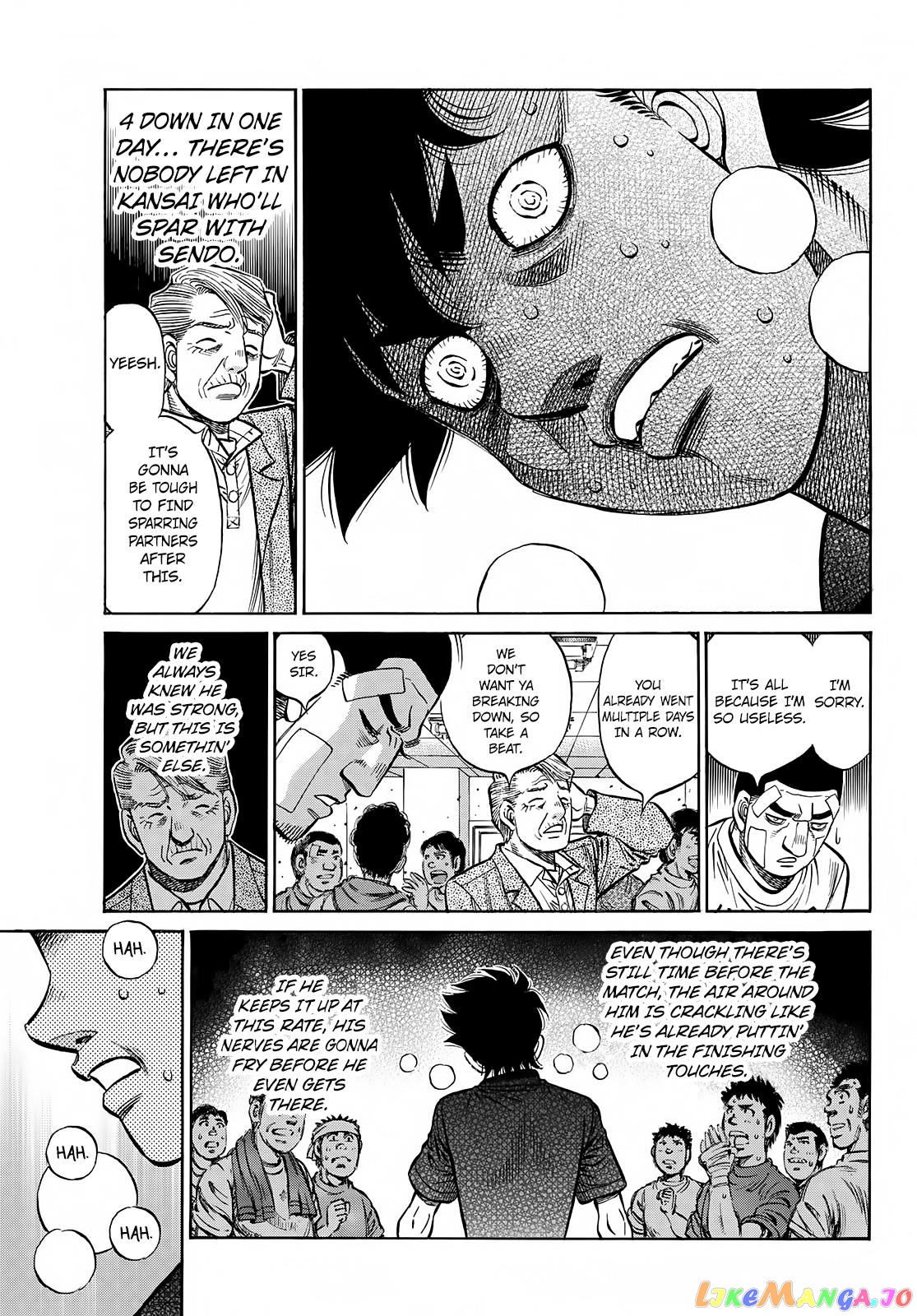 Hajime no Ippo Chapter 1423 - page 8