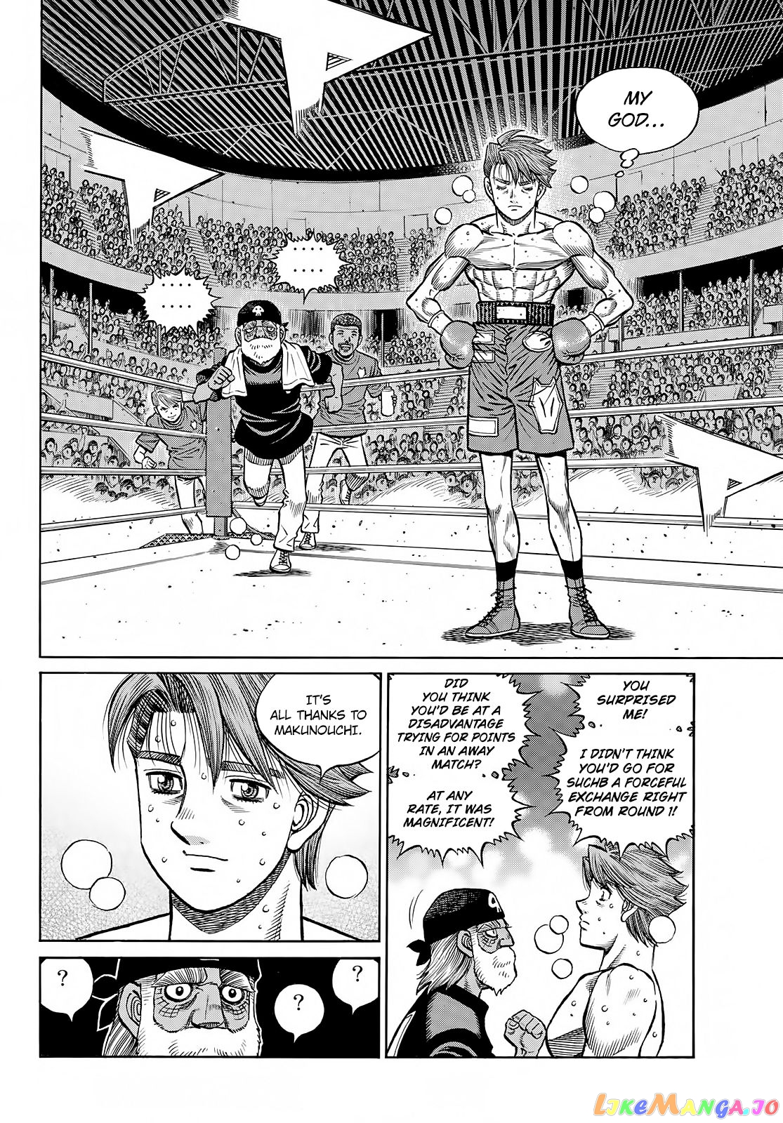 Hajime no Ippo Chapter 1392 - page 3