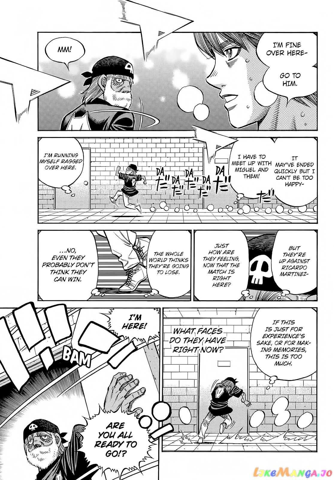 Hajime no Ippo Chapter 1392 - page 4