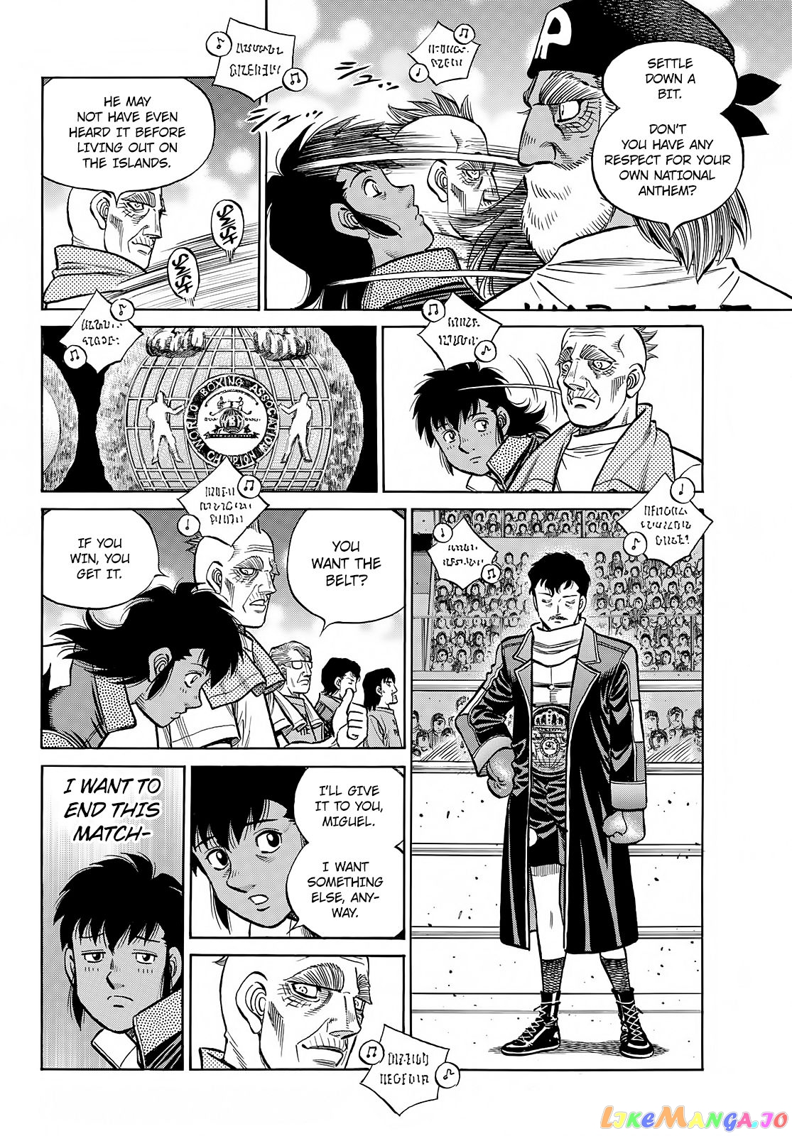 Hajime no Ippo Chapter 1393 - page 3